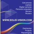 Solid Vision, stand- en presentatiemateriaal